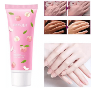 Bioaqua Peach Extract Hexapeptide Ferment Hand Cream 30gm