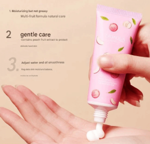 Bioaqua Peach Extract Hexapeptide Ferment Hand Cream 30gm