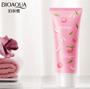 Bioaqua Peach Extract Hexapeptide Ferment Hand Cream 30gm
