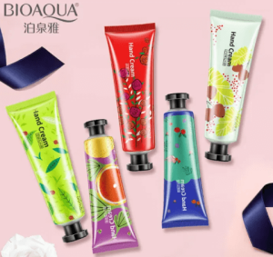 Bioaqua Set Of 5 - Plant Extract Scent Moisturizing Nourishing Hand Creams