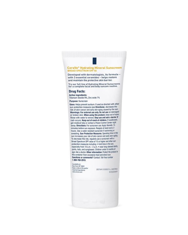 CeraVe Sunscreen SPF 50