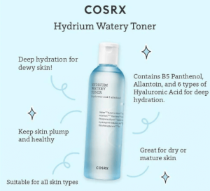 Cosrx Hydrium Watery Toner