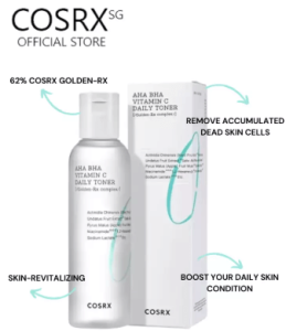 Cosrx AHA-BHA Vitamin C Daily Toner