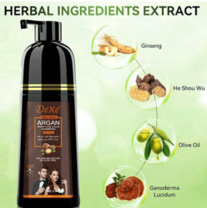  DEXE Argan Speedy Hair Color Shampoo 