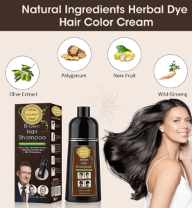 Dexe Brown Hair Shampoo 420ml