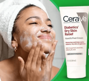 Diabetics Dry Skin Relief Moisturizing Cream