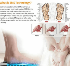 EMS Foot & Mini Massager 2 in 1