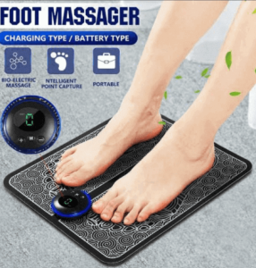 Electric EMS Foot Massager Pad