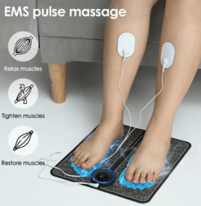 Electric EMS Foot Massager Pad
