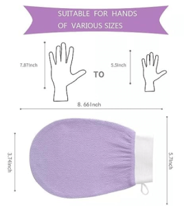 Exfoliating Gloves for Dead Skin Removal
