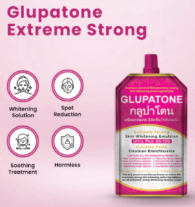 Glupatone Skin Whitening Emulsion + Homeo Cure Beauty Cream