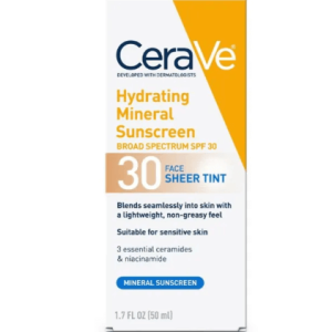 Hydrating Sunscreen SPF 30 Face Sheer Tint