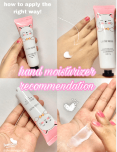 Pack of 5 Cute Hand Cream Moisturizing Dry Skin Lotion 30g