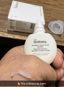 Squalane + Amino Acids Hydrating Lip Balm for Lips