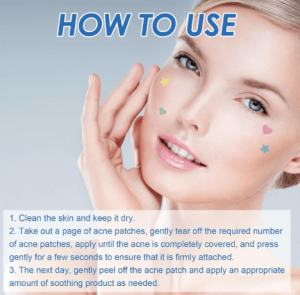 Star Pimple Colorful Acne Patch