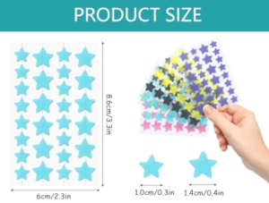 Star Pimple Colorful Acne Patch