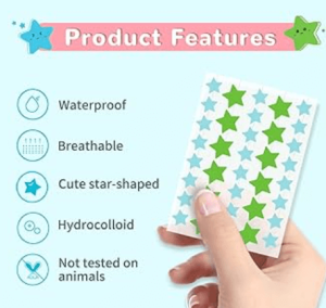 Star Pimple Colorful Acne Patch