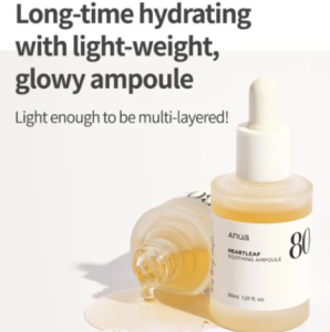 Anua Heartleaf 80% Soothing Ampoule