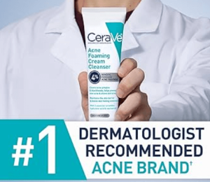 CeraVe Acne Foaming Cream Cleanser