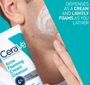 CeraVe Acne Foaming Cream Cleanser