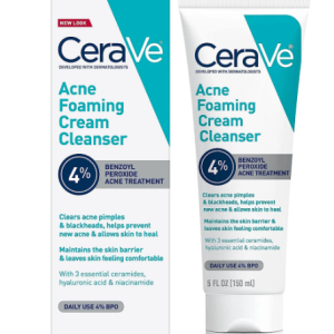 CeraVe Acne Foaming Cream Cleanser