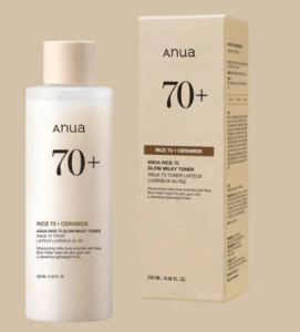 ANUA Rice 70 Glow Milky Toner