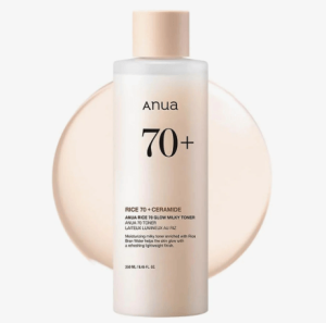 ANUA Rice 70 Glow Milky Toner