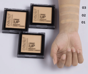 Emelie Makeup Waterproof Compact Powder