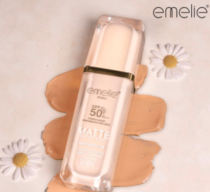Emelie Paris Primer Inside Skin Smooth Fine Lines Matte Waterproof Foundation