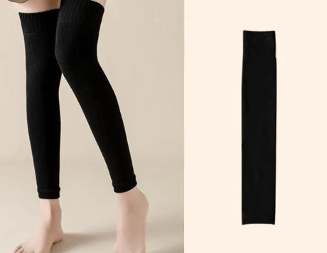 Leg Warmer, Warm Wool Knee High Winter for Men & Women