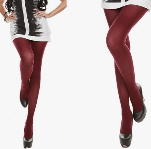 Women’s Footed Thick Opaque Stockings in 3 Colors