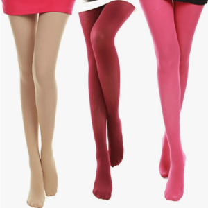 Women’s Footed Thick Opaque Stockings in 3 Colors