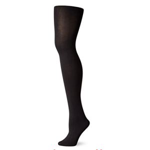 Women's Stockings Control-Top Blackout Shaping Tights—Black