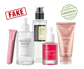 Original vs fake Korean skincare products in Pakistan 2026 – how to spot genuine K-beauty