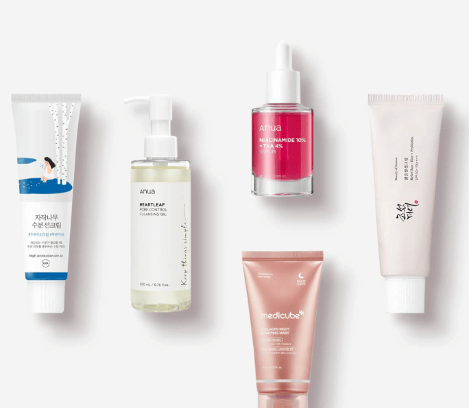 Korean skincare products for sensitive and acne-prone skin in Pakistan 2026