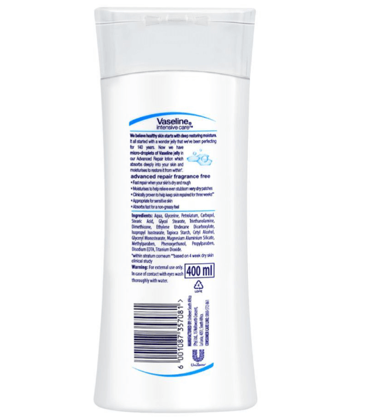 Vaseline Intensive Care Advanced Repair Body Lotion