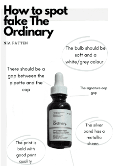 Original The Ordinary serum bottle in Pakistan with authentic packaging and batch code