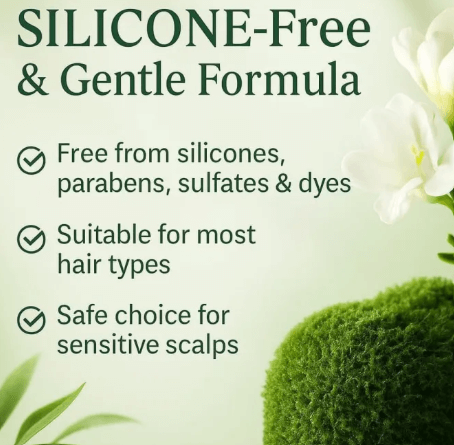 Nature Seven Green Shampoo Bar for healthy hair in Pakistan