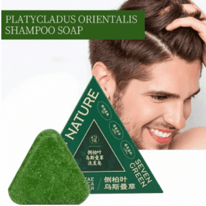 Nature Seven Green Shampoo Bar for healthy hair in Pakistan