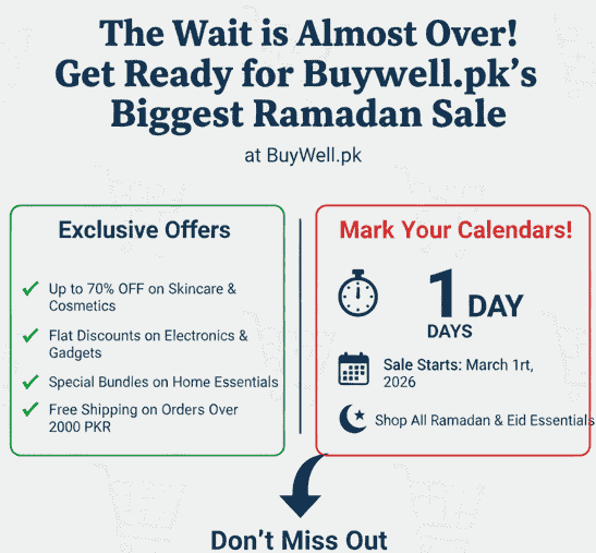 Ramadan online sale in Pakistan to save money on daily essentials
