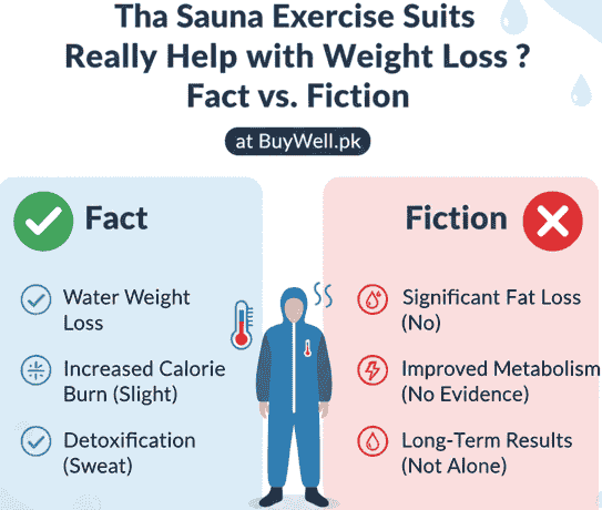 sauna exercise suit weight loss facts and myths in pakistan