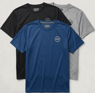 Men’s Sports T-Shirts Pack of 3